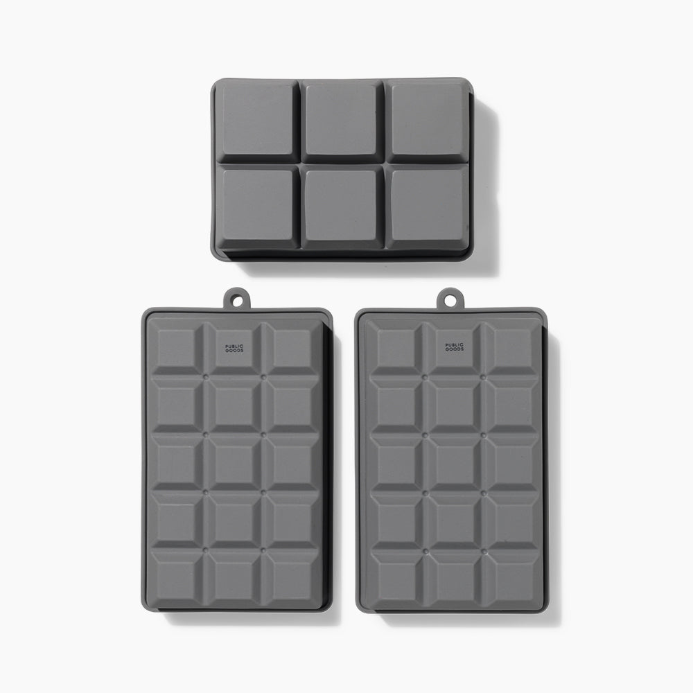 Silicone Ice Cube Trays & Sphere Mold Set