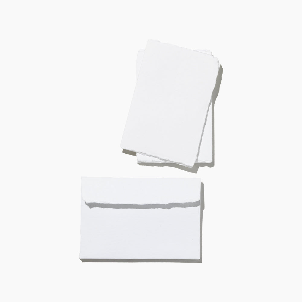 Recycled Cotton Paper Notecard Set
