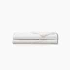 Organic Cotton White Pillow Case Set