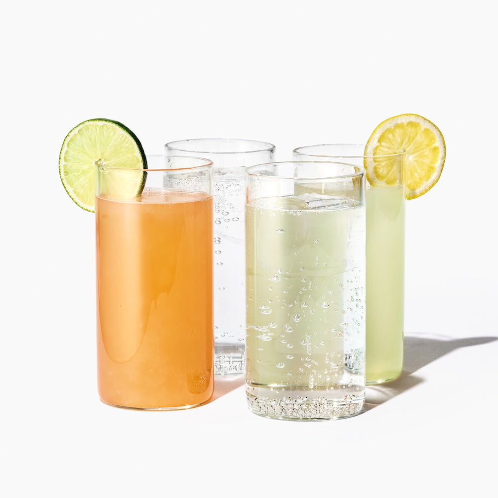 Glass Drinkware Set